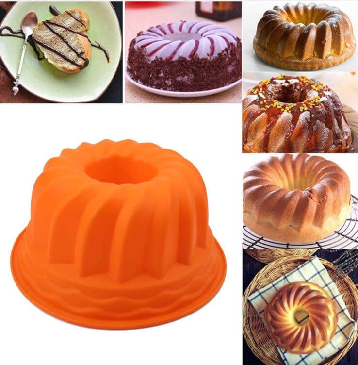 Silicone baking trays