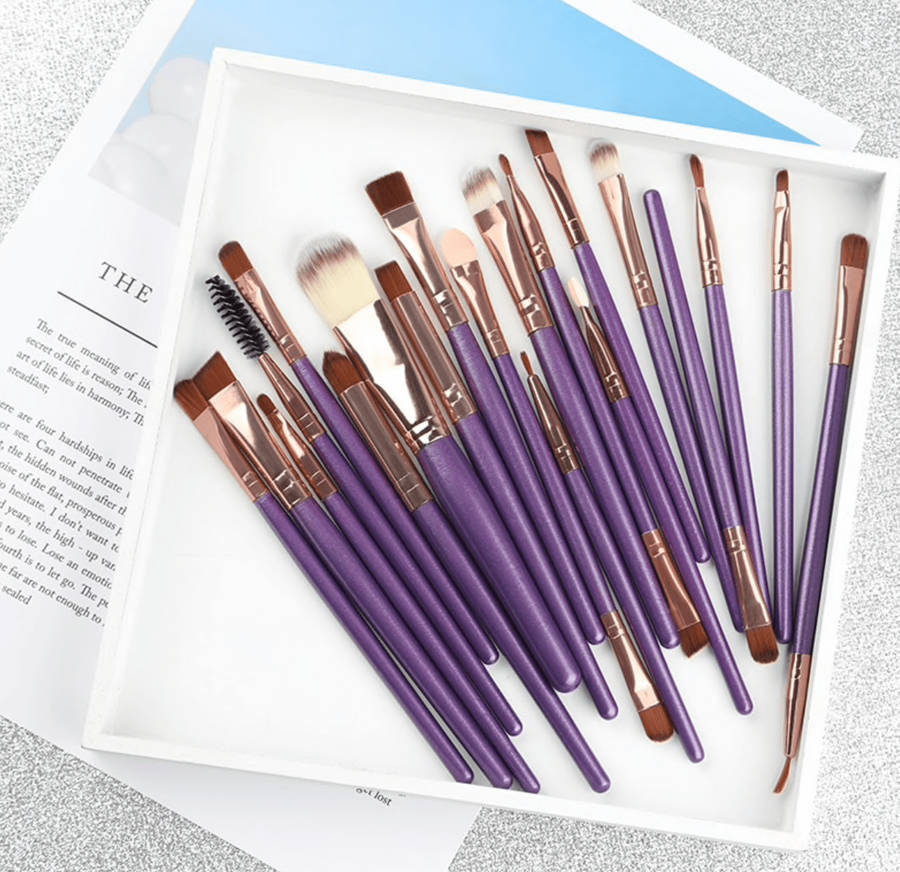 ROSALIND 20Pcs Professional Makeup Brushes Set