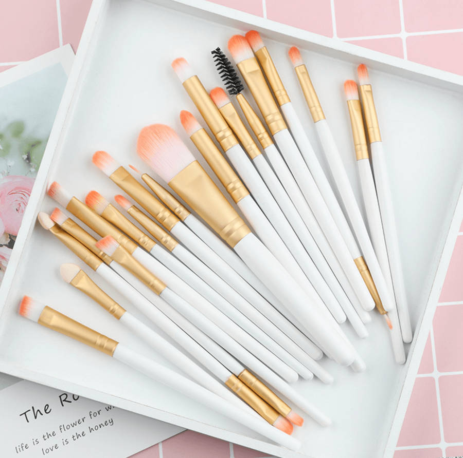 ROSALIND 20Pcs Professional Makeup Brushes Set