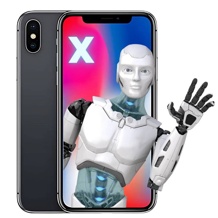 Apple iPhone X   5.8" Super Retina Display,Dual Camera