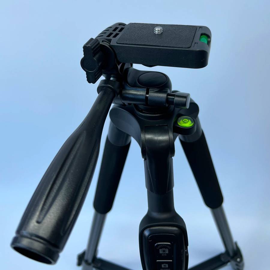 TRIPOD TRAVEL STAND FOR DSLR VIDEO CAMERA AND PHONE T-3208