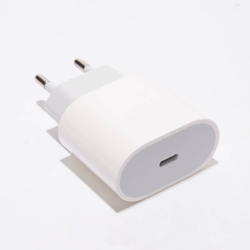 COMBO 2 Pack 20W PD Fast Charging Blocks with Type C to Lightning Cables for iPhone