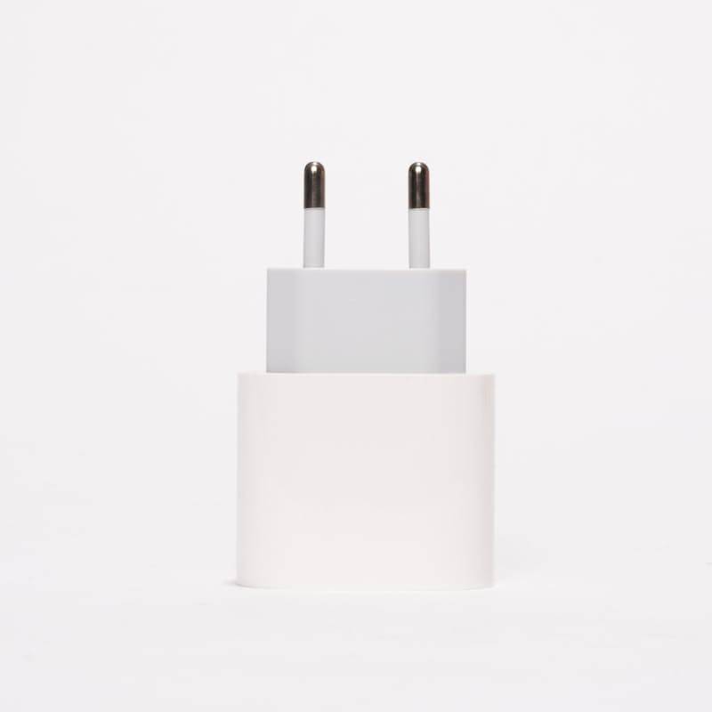 COMBO 2 Pack 20W PD Fast Charging Blocks with Type C to Lightning Cables for iPhone