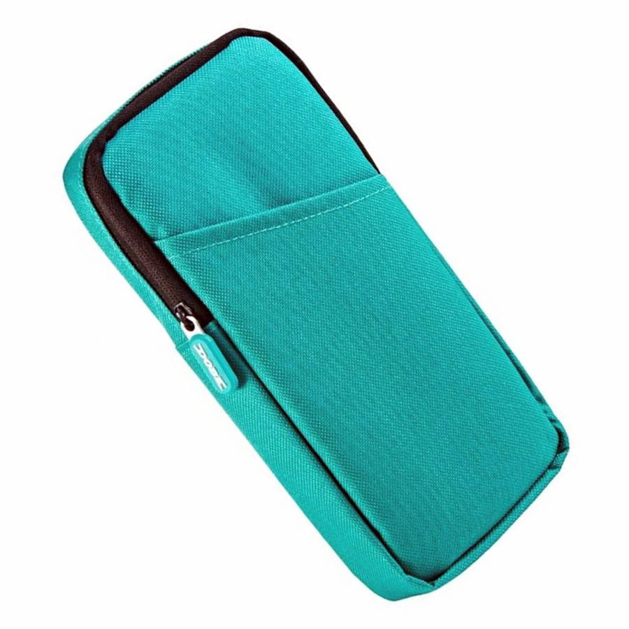 Dobe Portable Bag Storage Case For N- Switch Lite Ballistic Nylon - Turquoise