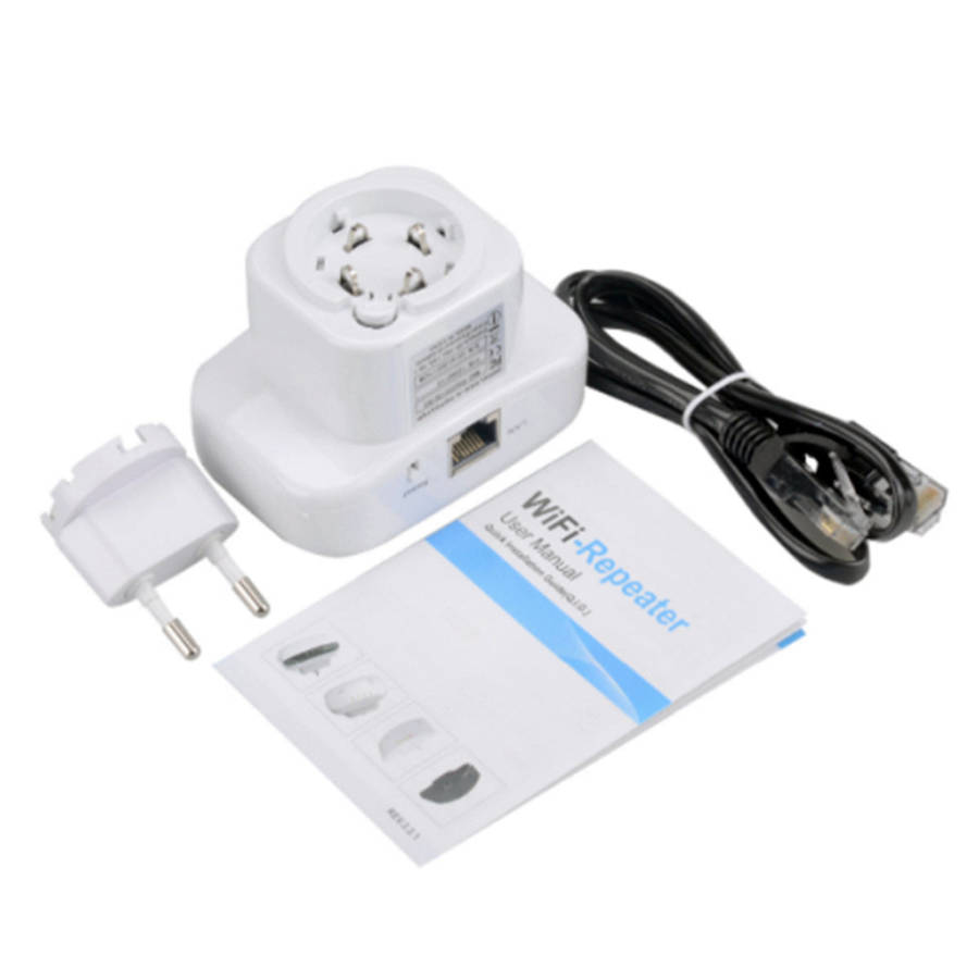 Wifi Range Extender Wireless-N Wifi Repeater 300M Signal Extender Home Or Office for Wireless Int...