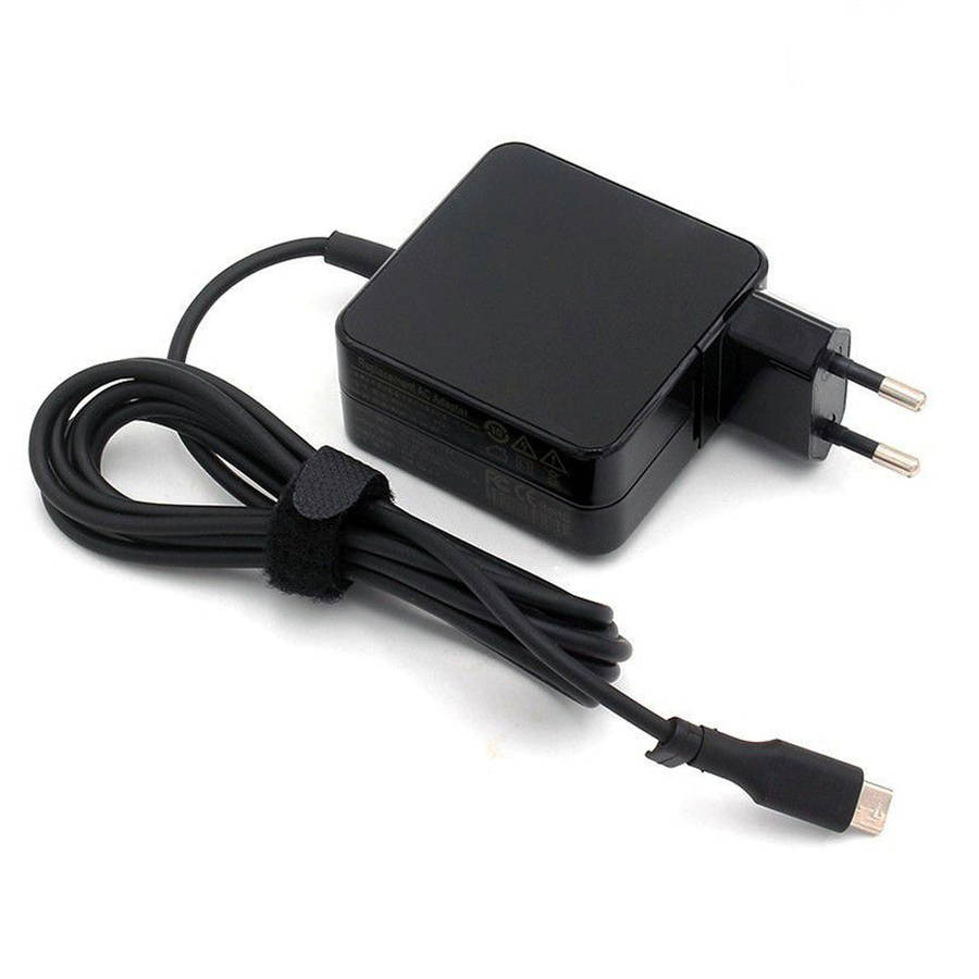 Power Adapter Universal Laptop Charger 5-20V USB Type C - 65W Black