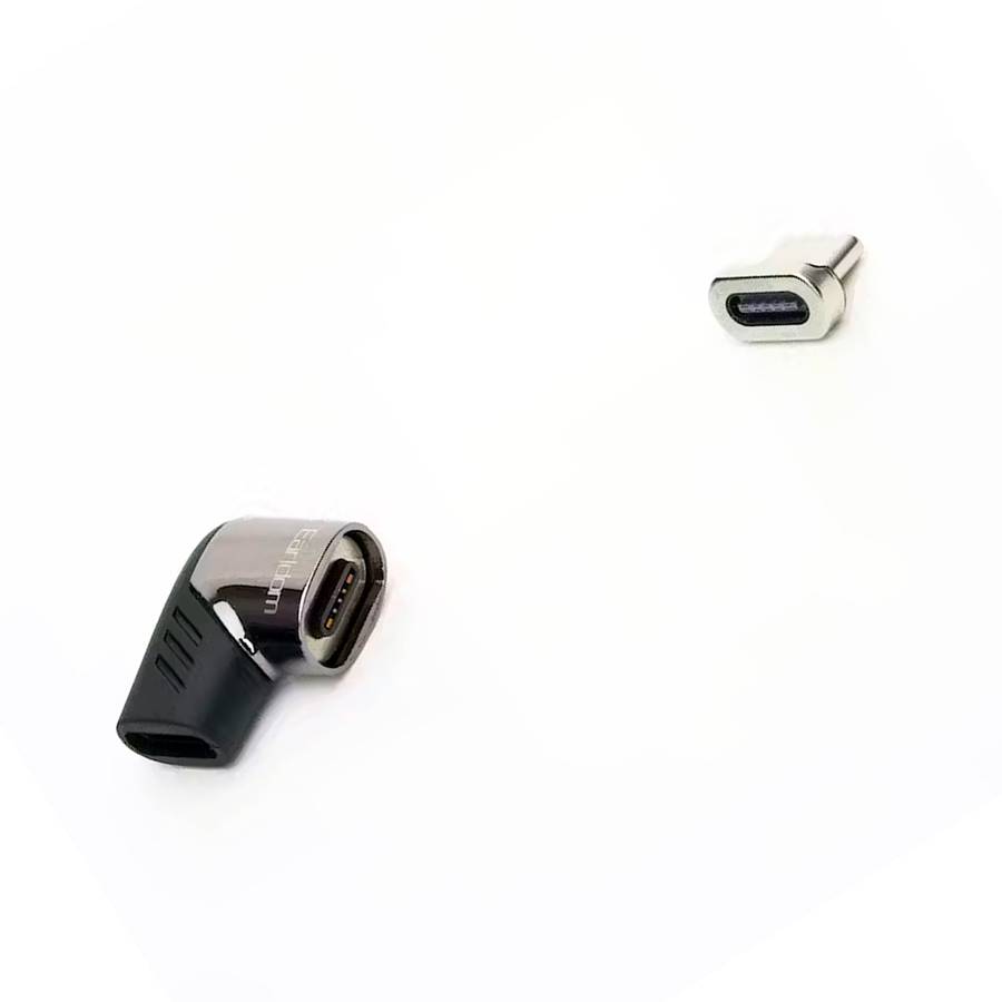 Magnetic Adapters Type C to Type C Mini Thin USB 3.1 Adapter 100W