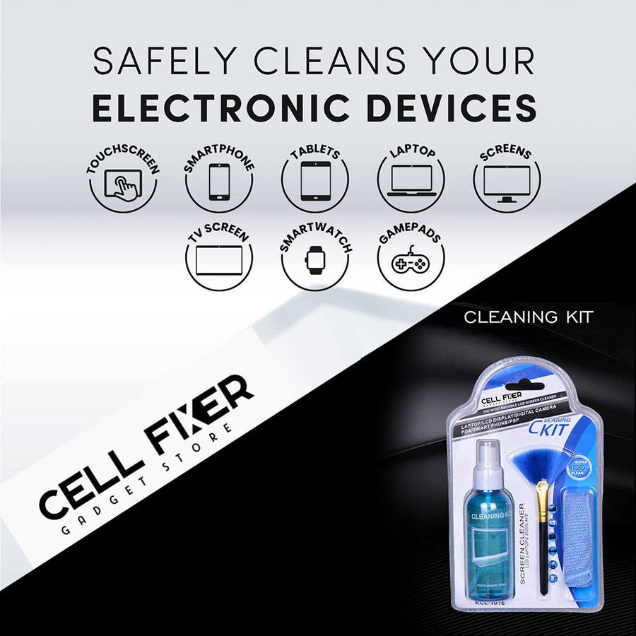 LCD Screen Cleaning Kit All-in-One Solution Combo
