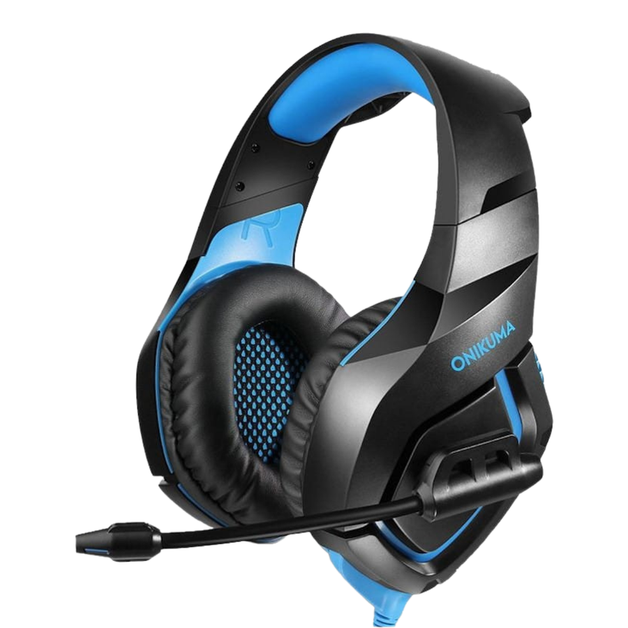 ONIKUMA K1-B Elite stereo gaming headset Black & Blue