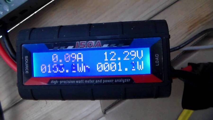 Watt Meter & Power Analyzer 150A 60V DC