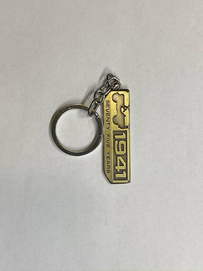 Jeep 1941 Keyring - Gold