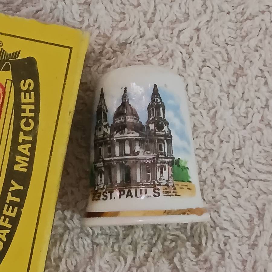 Thimble Souvenir Miniature (suitable for Printer's Tray)