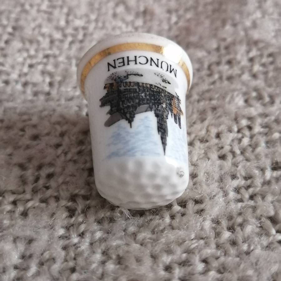 Munchen Souvenir Thimble (suitable for Printer's Tray)