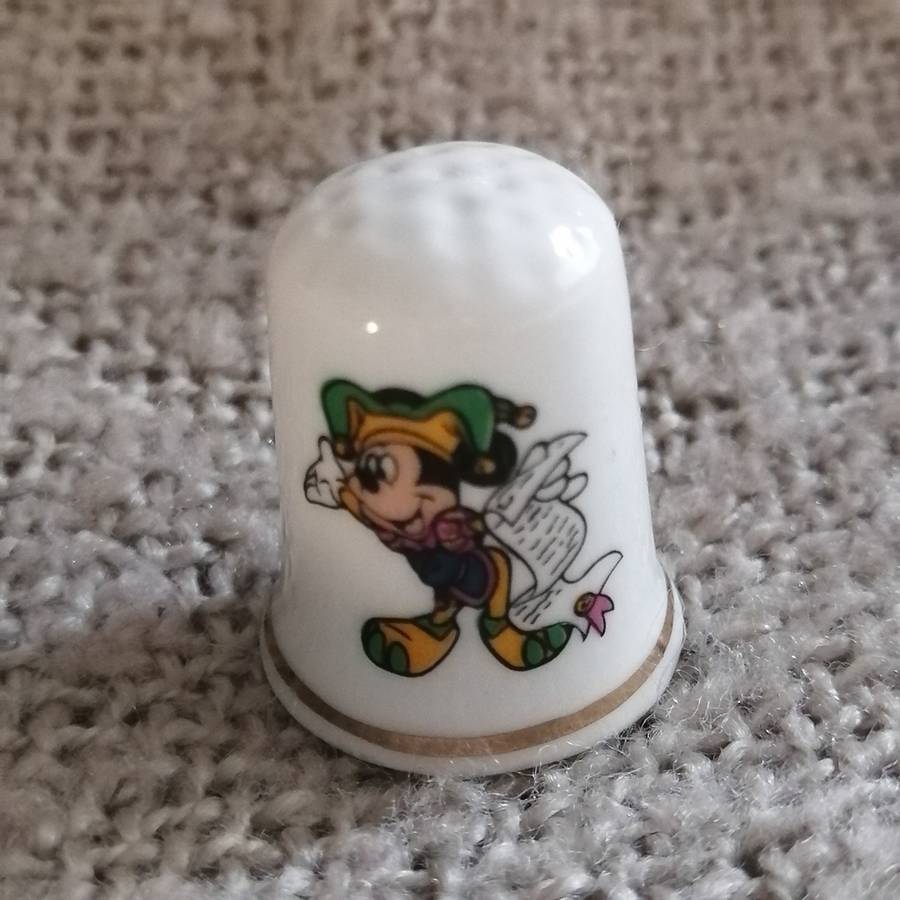 Thimble Souvenir Disneyland (suitable for Printer's Tray)