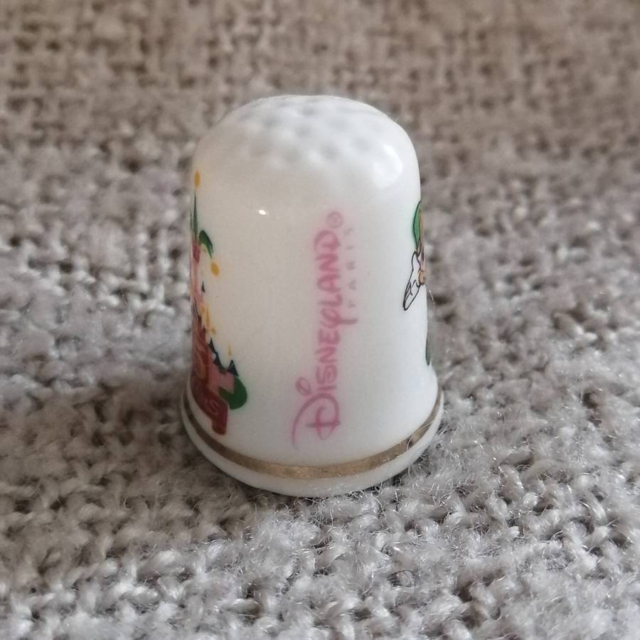 Thimble Souvenir Disneyland (suitable for Printer's Tray)
