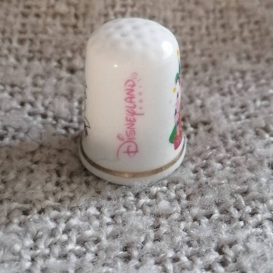 Thimble Souvenir Disneyland (suitable for Printer's Tray)