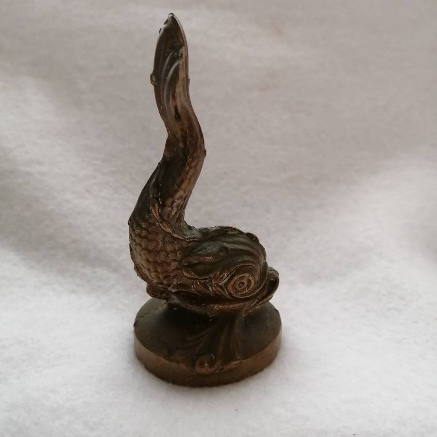 Pair of Fish Statuettes