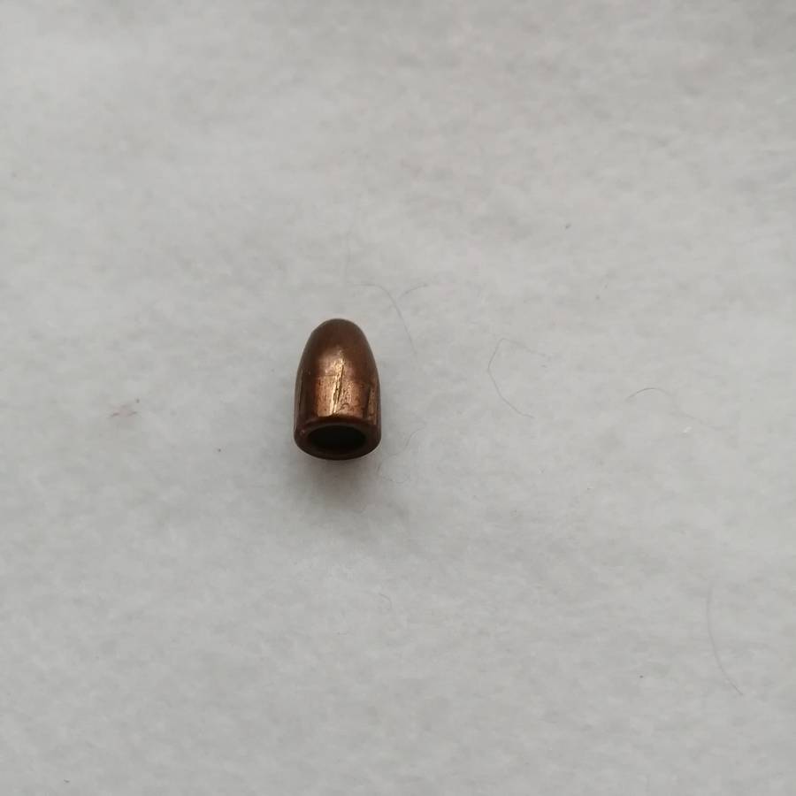 Bullet Shells (4) and 1 Projectile