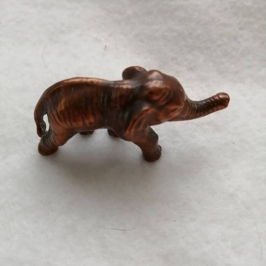 Elephant brass, Miniature, suitable for Printer's Tray