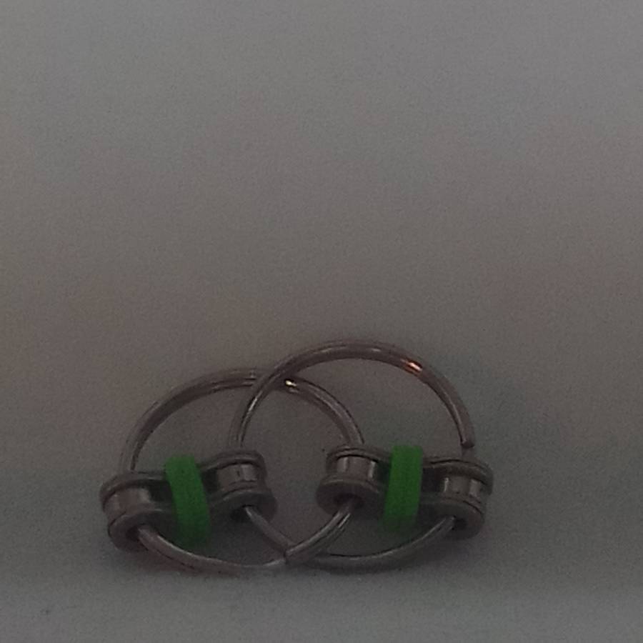 Fidget Metal Keyring