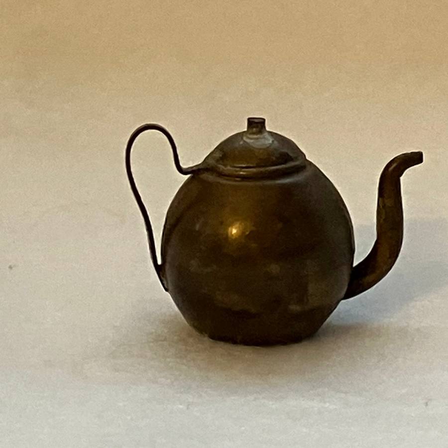 Brass Teapot (Miniature, suitable for printer's tray)