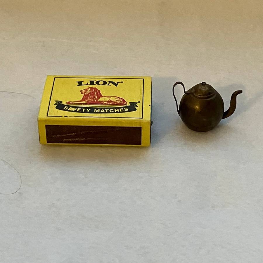 Brass Teapot (Miniature, suitable for printer's tray)