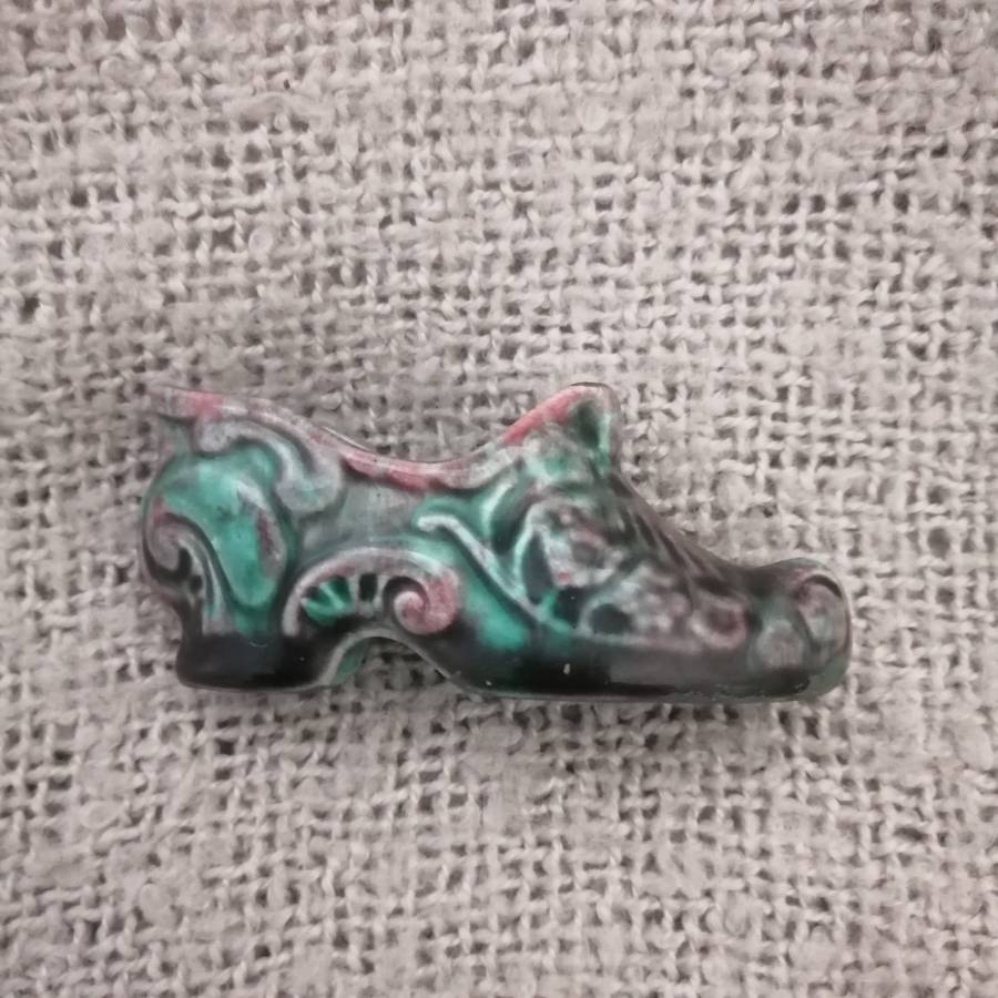 Ceramic Shoe | Boot Handmade (Miniature, suitable for printer's tray)