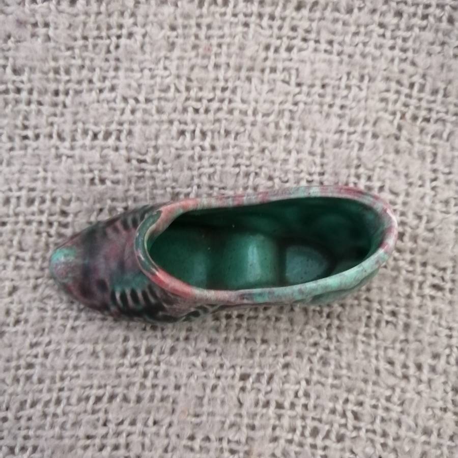 Ceramic Shoe | Boot Handmade (Miniature, suitable for printer's tray)