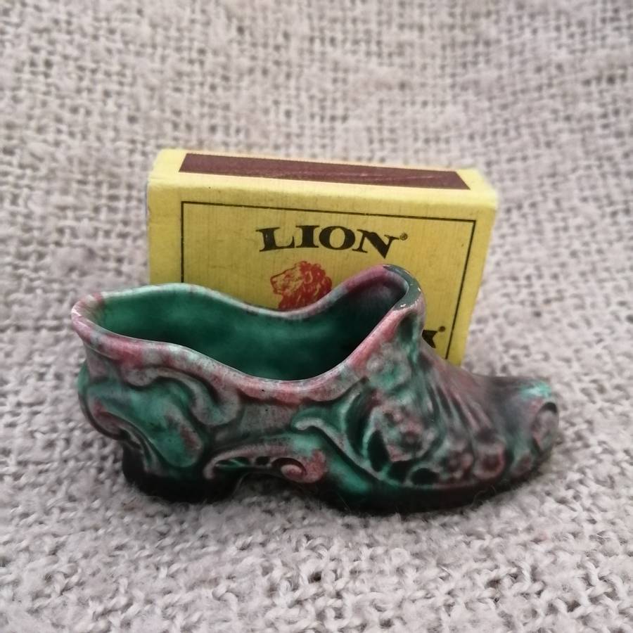 Ceramic Shoe | Boot Handmade (Miniature, suitable for printer's tray)