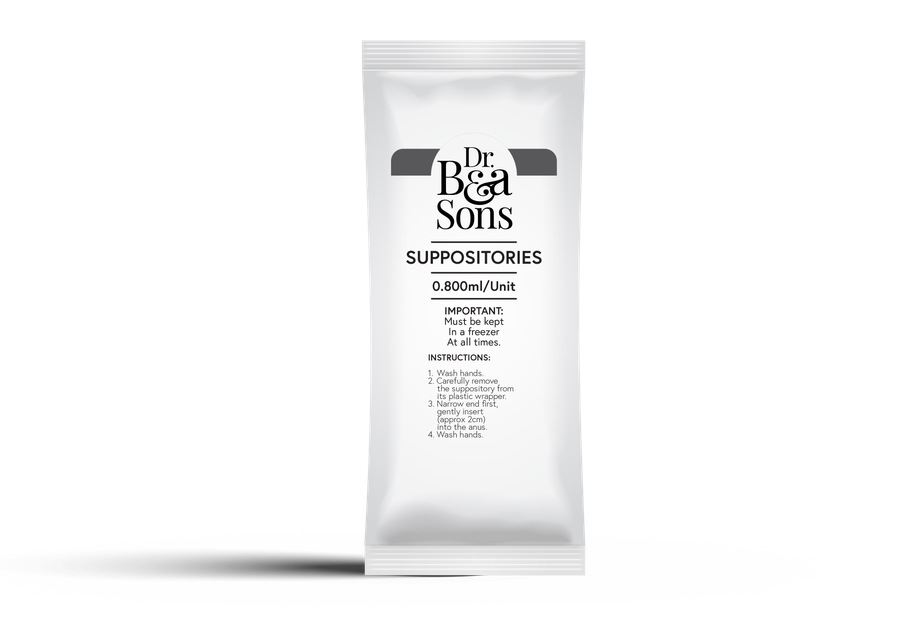 Dr Bea & Sons CBD 0.800 mg | 1 unit (Suppositories)