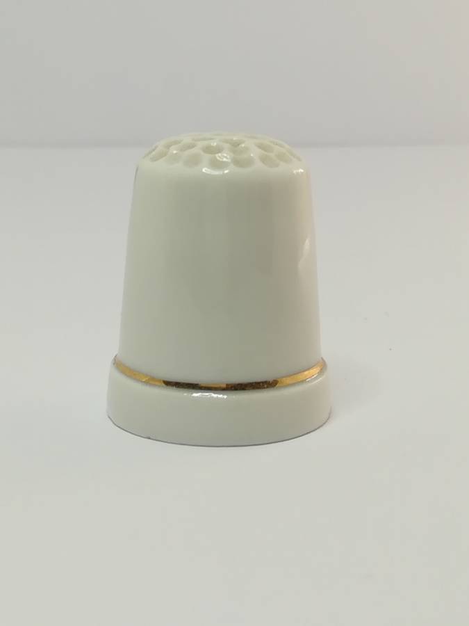 Thimble Porcelain with Bird (suitable for Printer's Tray)