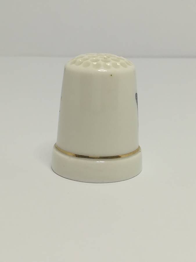 Thimble Porcelain with Butterfly (suitable for Printer's Tray)