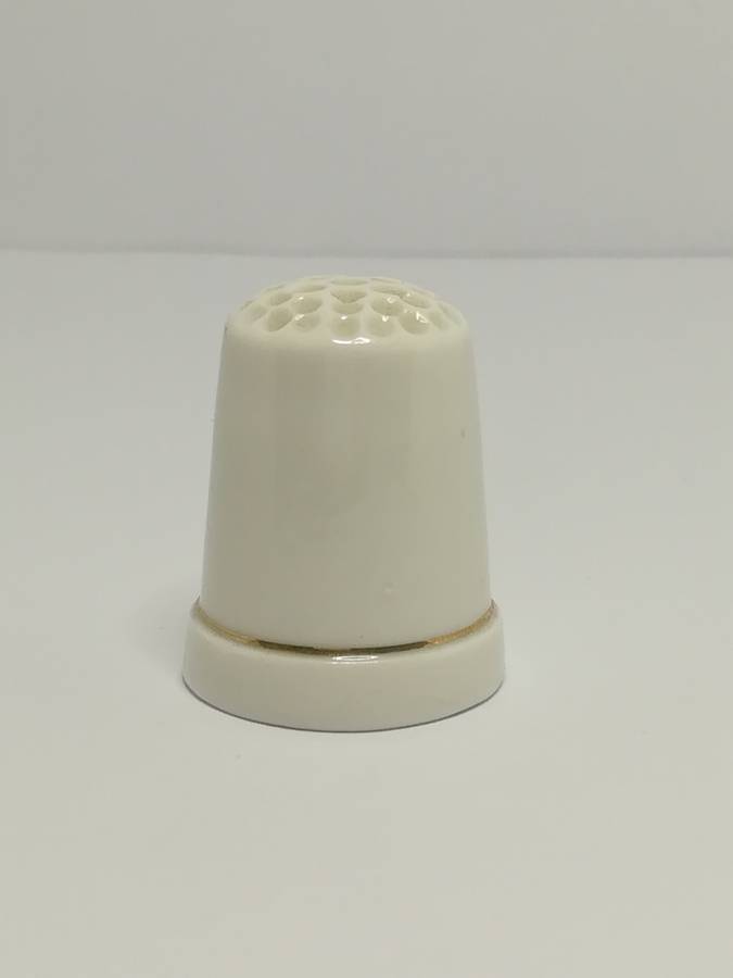 Thimble Porcelain with Butterfly (suitable for Printer's Tray)