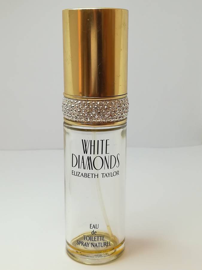Perfume Bottle (Empty) - White Diamonds (Elizabeth Taylor)