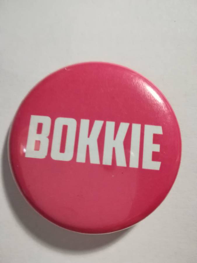 Pin Badge: 'Bokkie' (Large)