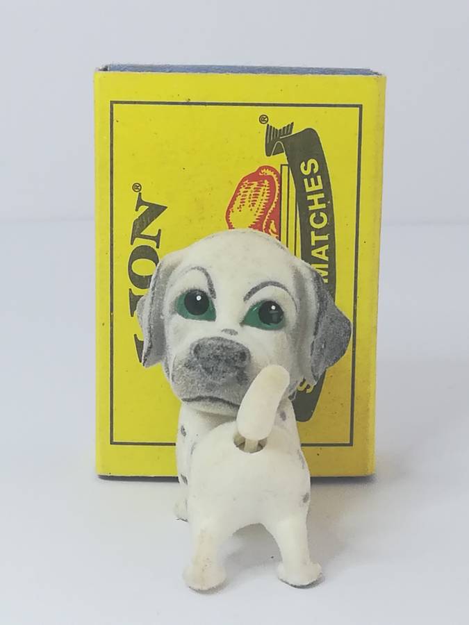 Miniature Dalmatian Puppy Bobblehead (In My Pocket) Collectable