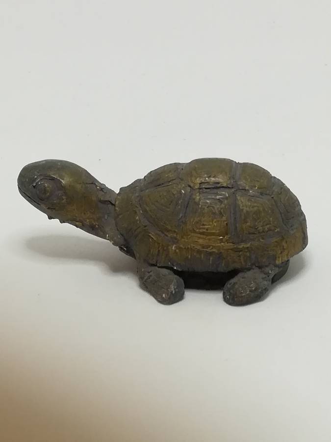 Miniature Brown Clay Tortoise (Miniature, suitable for printer's tray)