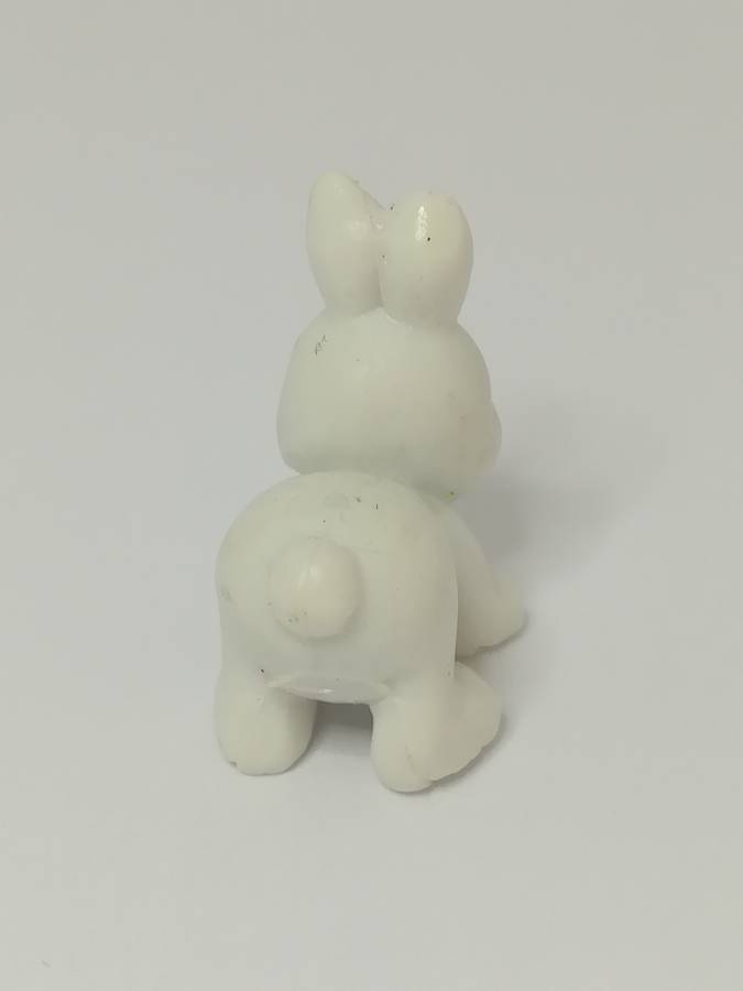 Miniature White Bunny Small (In My Pocket) Collectable