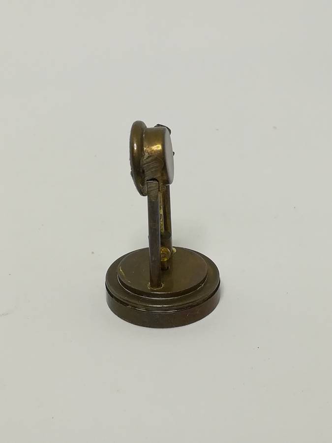 Brass Clock (for Printer's Tray/Dollhouse)