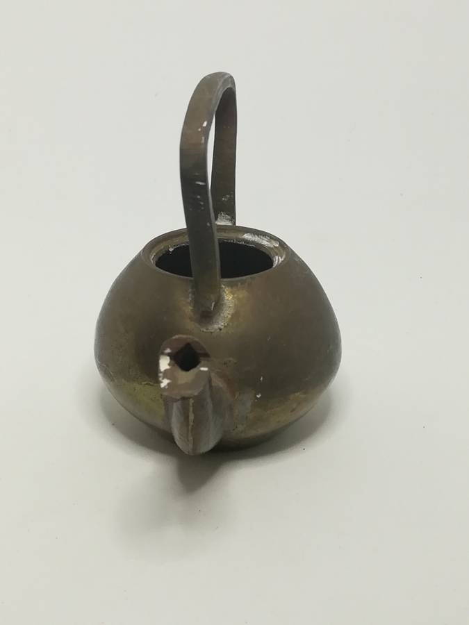 Miniature Metal Kettle (Miniature, suitable for printer's tray)