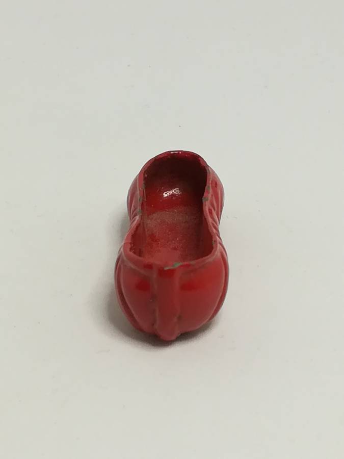 Miniature Single Red Ballet Slipper (Miniature, suitable for printer's tray)