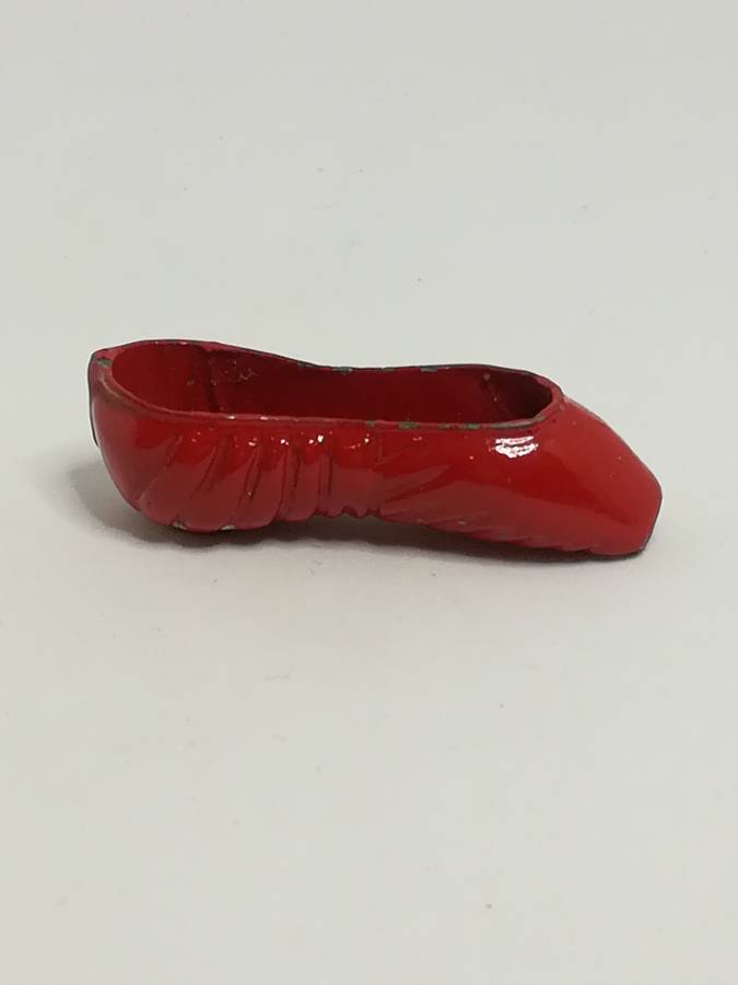 Miniature Single Red Ballet Slipper (Miniature, suitable for printer's tray)