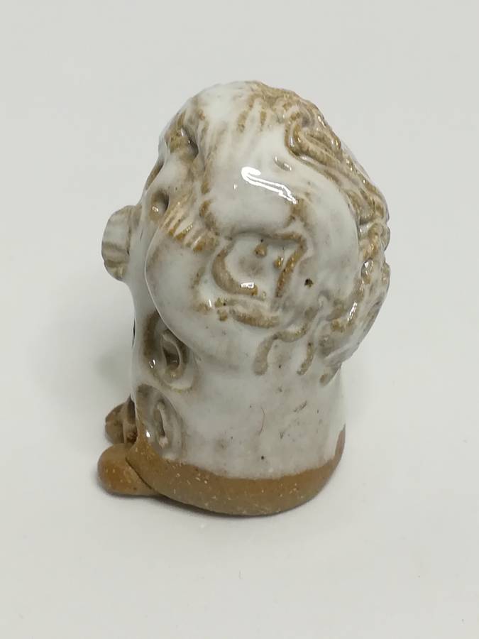 Miniature Glazed Ceramic Girl (Miniature, suitable for printer's tray)