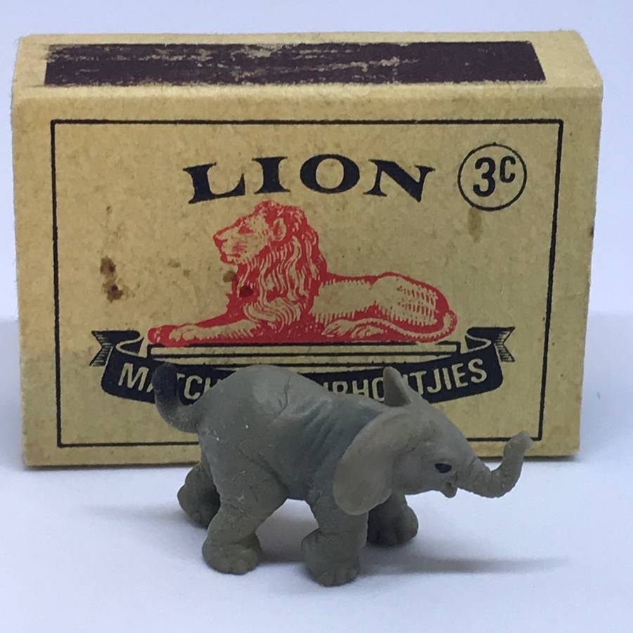 Miniature Grey Elephant (Miniature, suitable for printer's tray)