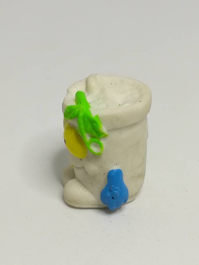 Miniature White Pencil Popper Green Hair, Blue Arms, Yellow Tooth & Eye (Miniature, suitable for ...