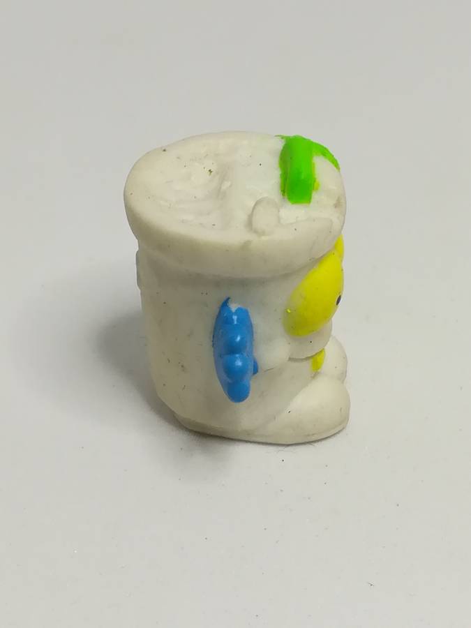 Miniature White Pencil Popper Green Hair, Blue Arms, Yellow Tooth & Eye (Miniature, suitable for ...