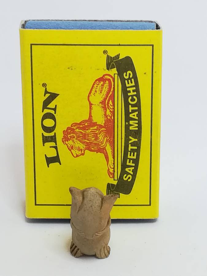 Miniature Shy Mouse Holding Its Face (Miniature, suitable for printer's tray)