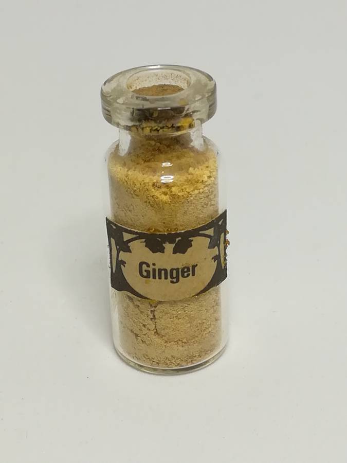 Miniature Bottle Ginger (Miniature, suitable for printer's tray)