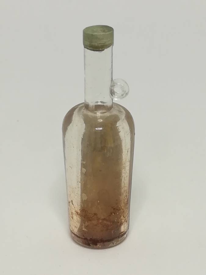 Miniature Bottle Seagrams Seven 7 Grown (for Printer's Tray/Dollhouse)