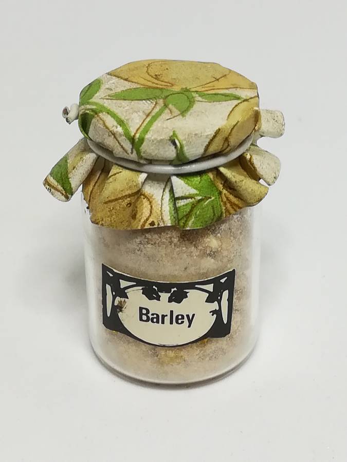 Miniature Bottle Barley (Miniature, suitable for printer's tray)